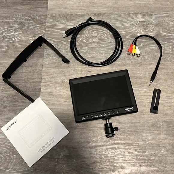 Neewer F100 Inch Camera Field Monitor Video Assist Slim IPS 1280x800